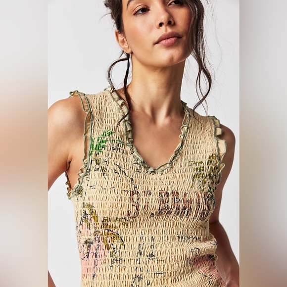 New Free People✨T-Shirt St Bart’s Rare - Picture 5 of 5